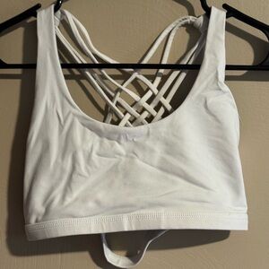 Born Primitive White Vitality Sports bra